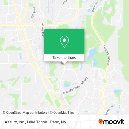 Assurx, Inc. map