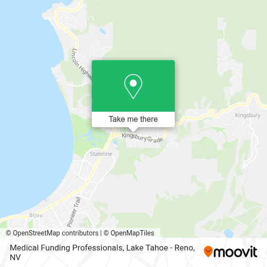 Medical Funding Professionals map