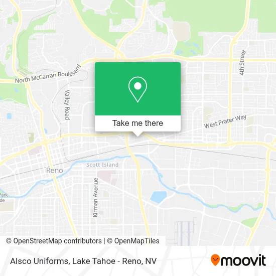 Alsco Uniforms map