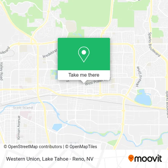 Western Union map