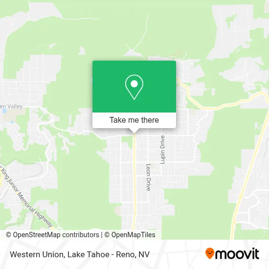 Western Union map