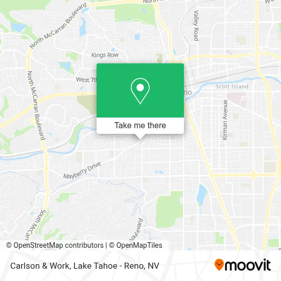 Carlson & Work map