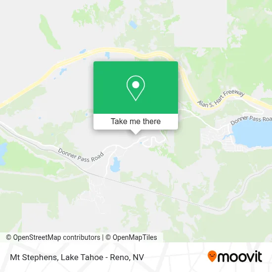 Mt Stephens map