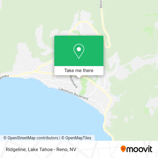 Ridgeline map