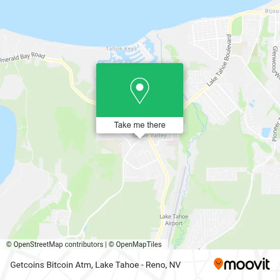 Getcoins Bitcoin Atm map