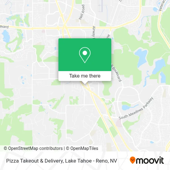 Pizza Takeout & Delivery map