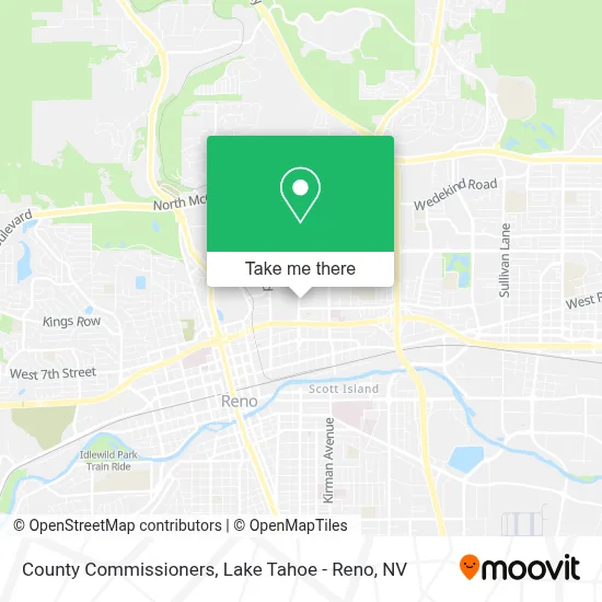 County Commissioners map