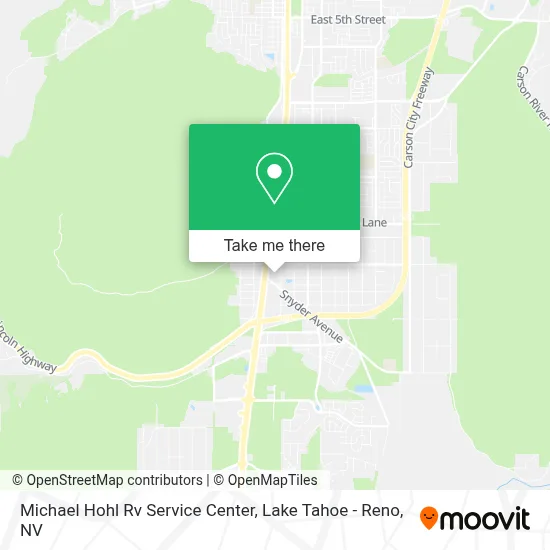 Michael Hohl Rv Service Center map