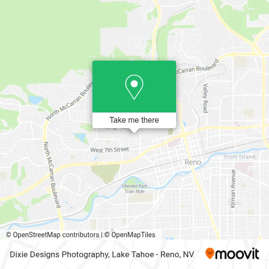 Dixie Designs Photography map