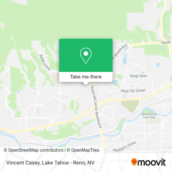 Vincent Casey map