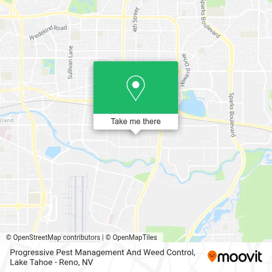Progressive Pest Management And Weed Control map