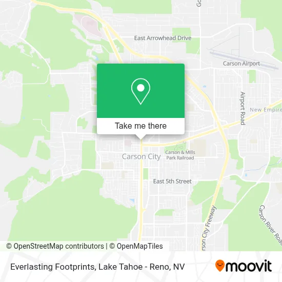 Everlasting Footprints map