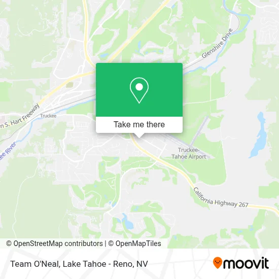 Team O'Neal map