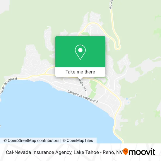 Cal-Nevada Insurance Agency map