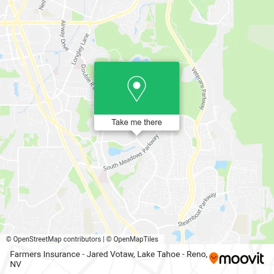 Farmers Insurance - Jared Votaw map