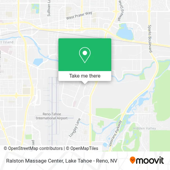 Ralston Massage Center map