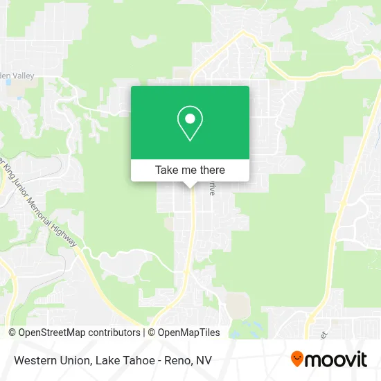 Western Union map