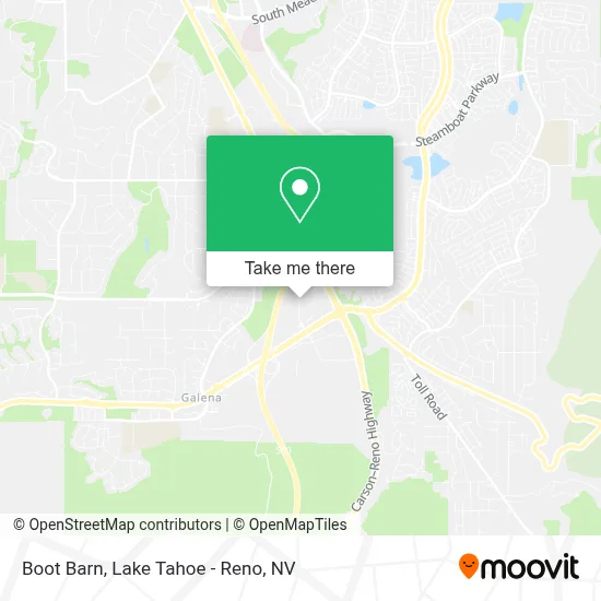 Boot Barn map