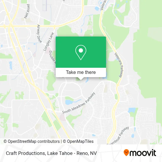 Craft Productions map