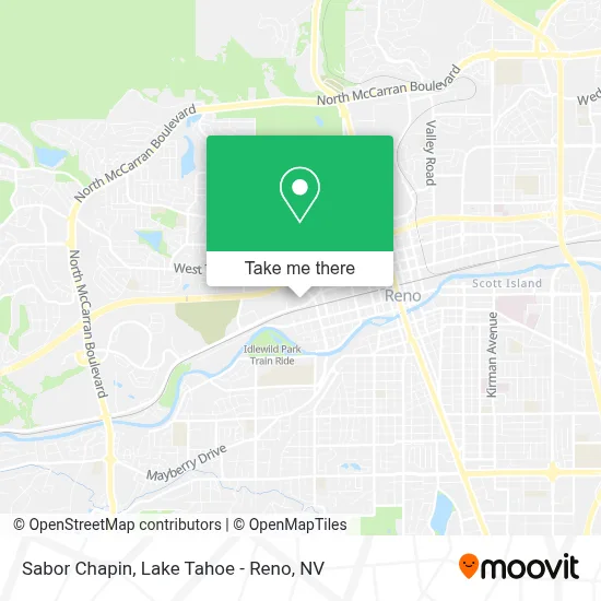 Sabor Chapin map