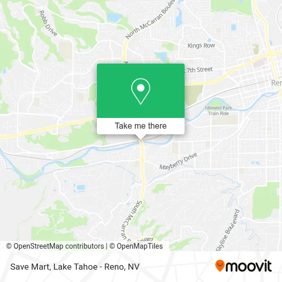 Save Mart map