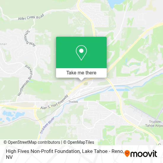 High Fives Non-Profit Foundation map