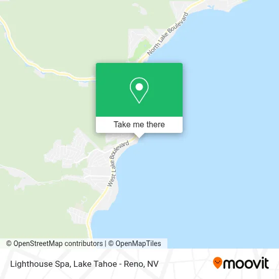 Lighthouse Spa map