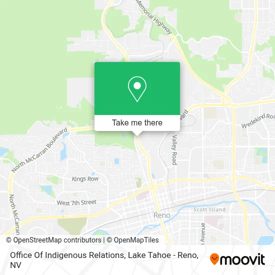 Office Of Indigenous Relations map