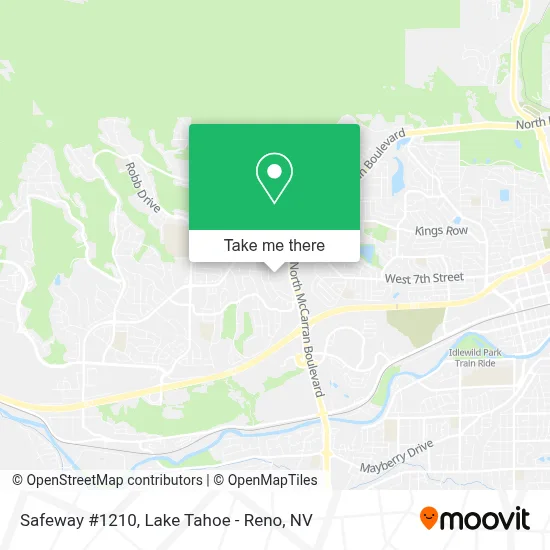 Safeway #1210 map