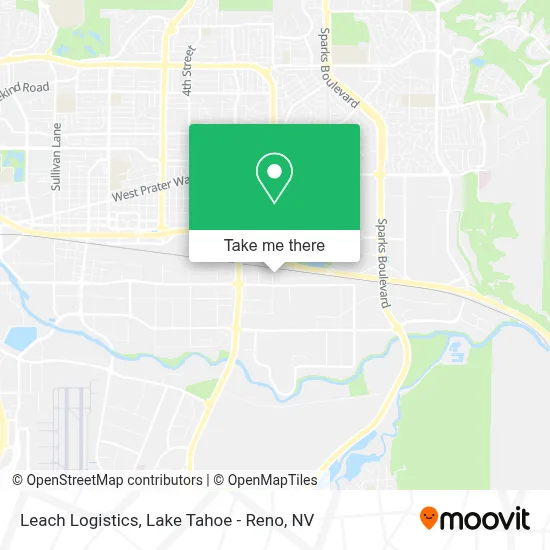 Leach Logistics map