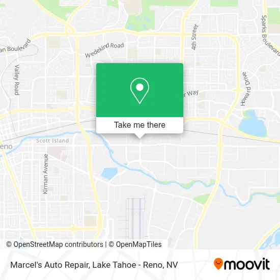 Marcel's Auto Repair map