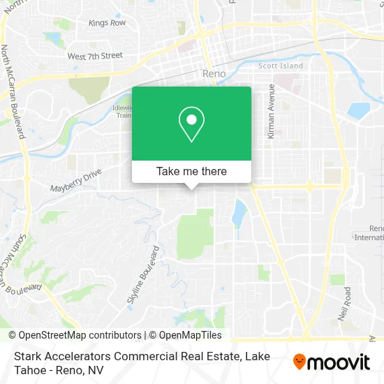 Stark Accelerators Commercial Real Estate map