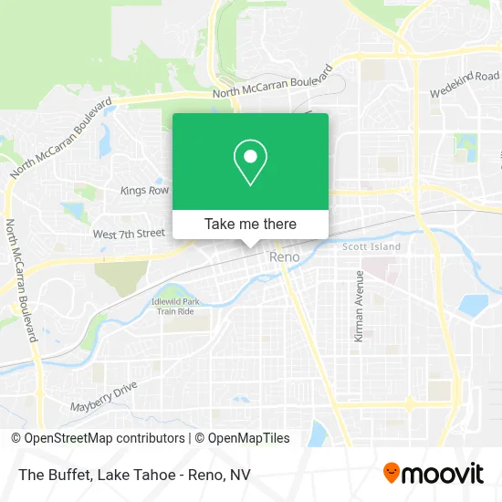 The Buffet map
