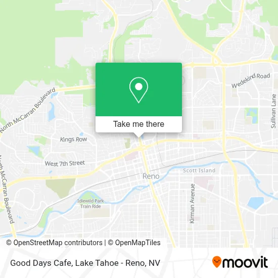 Good Days Cafe map