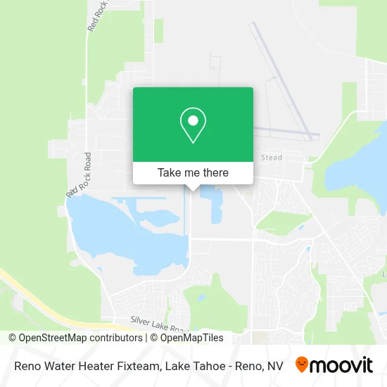Reno Water Heater Fixteam map