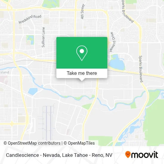 Candlescience - Nevada map