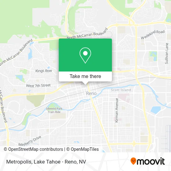 Metropolis map