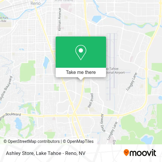 Ashley Store map