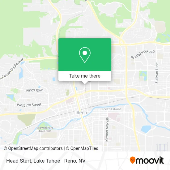 Head Start map