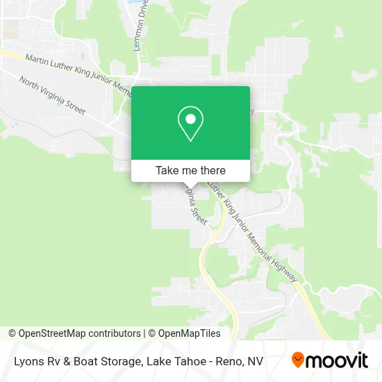 Lyons Rv & Boat Storage map