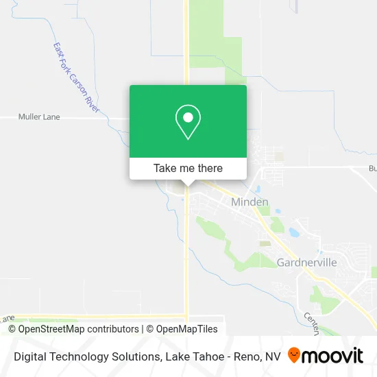 Digital Technology Solutions map