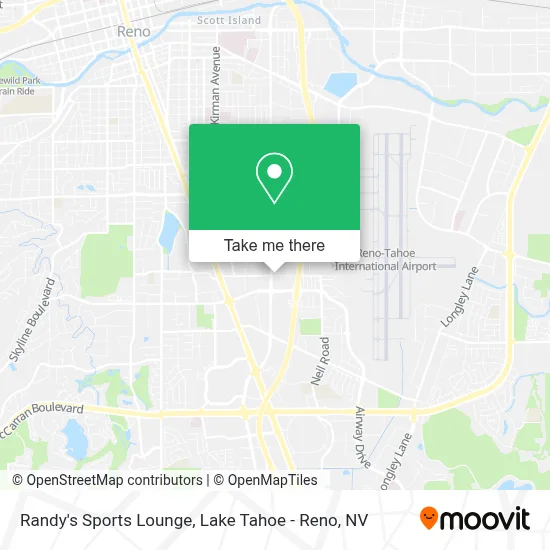 Randy's Sports Lounge map