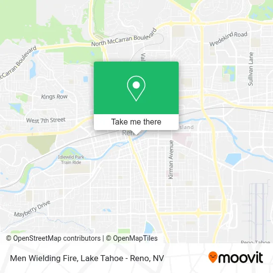 Men Wielding Fire map