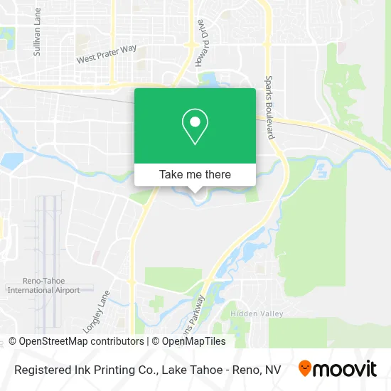 Registered Ink Printing Co. map