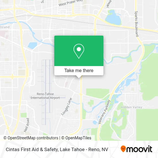 Cintas First Aid & Safety map