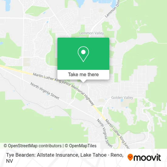 Tye Bearden: Allstate Insurance map