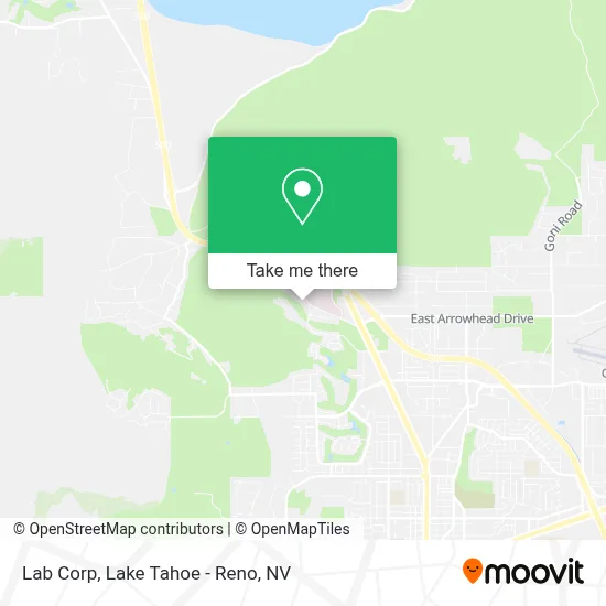 Lab Corp map