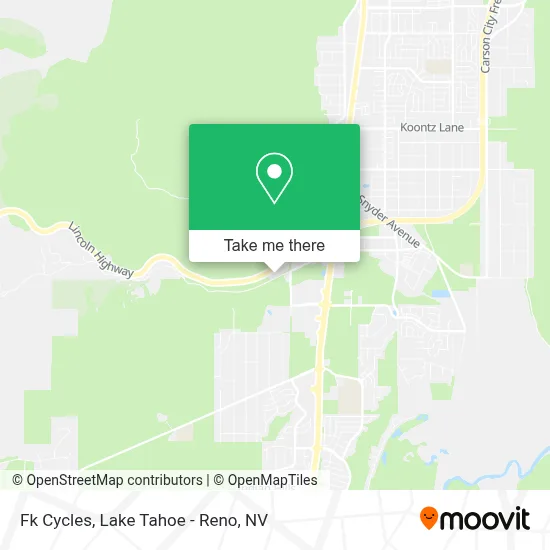 Fk Cycles map