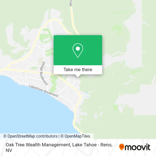 Oak Tree Wealth Management map