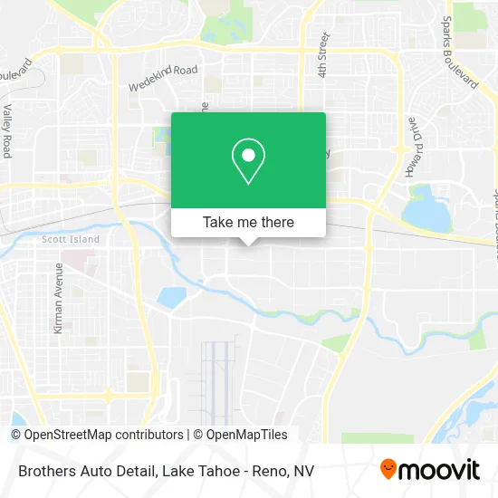 Brothers Auto Detail map